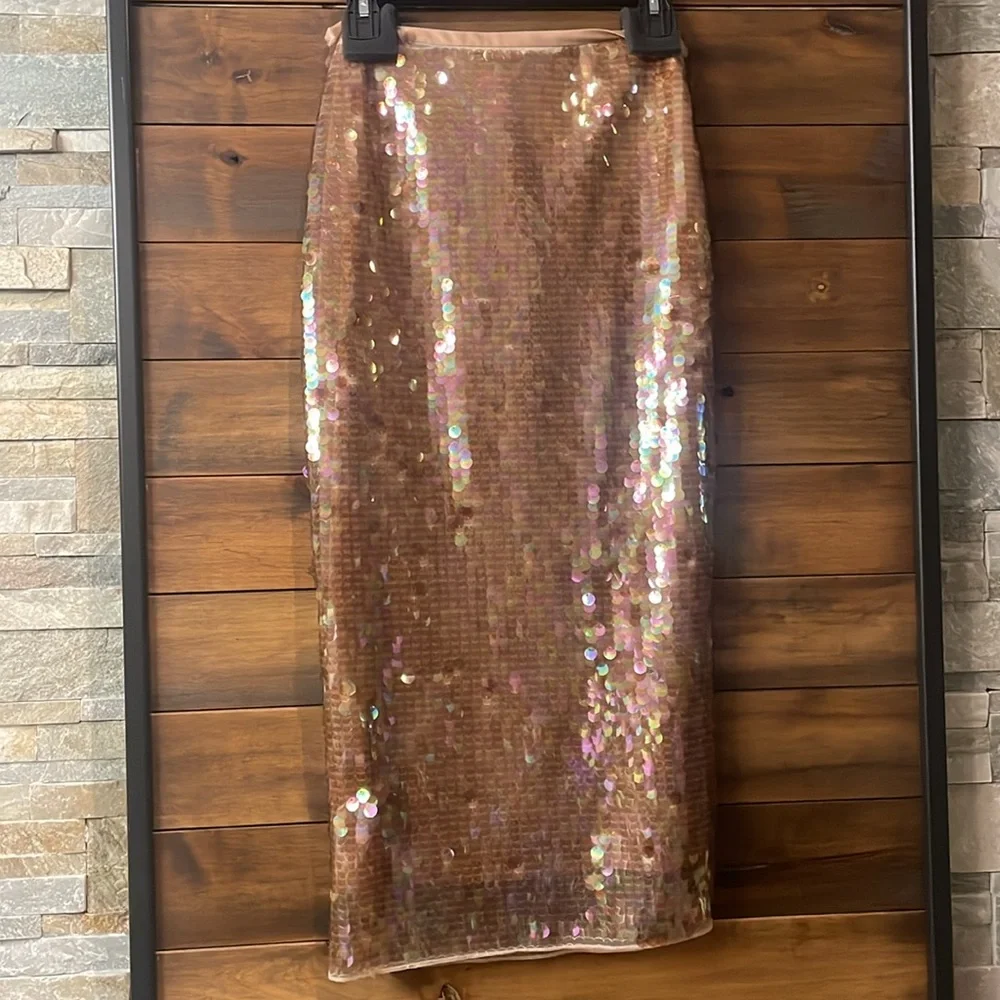 🛍️LoveShackFancy-Miller Skirt Tawny🛍️Gorgeous NWT - Picture 8 of 8